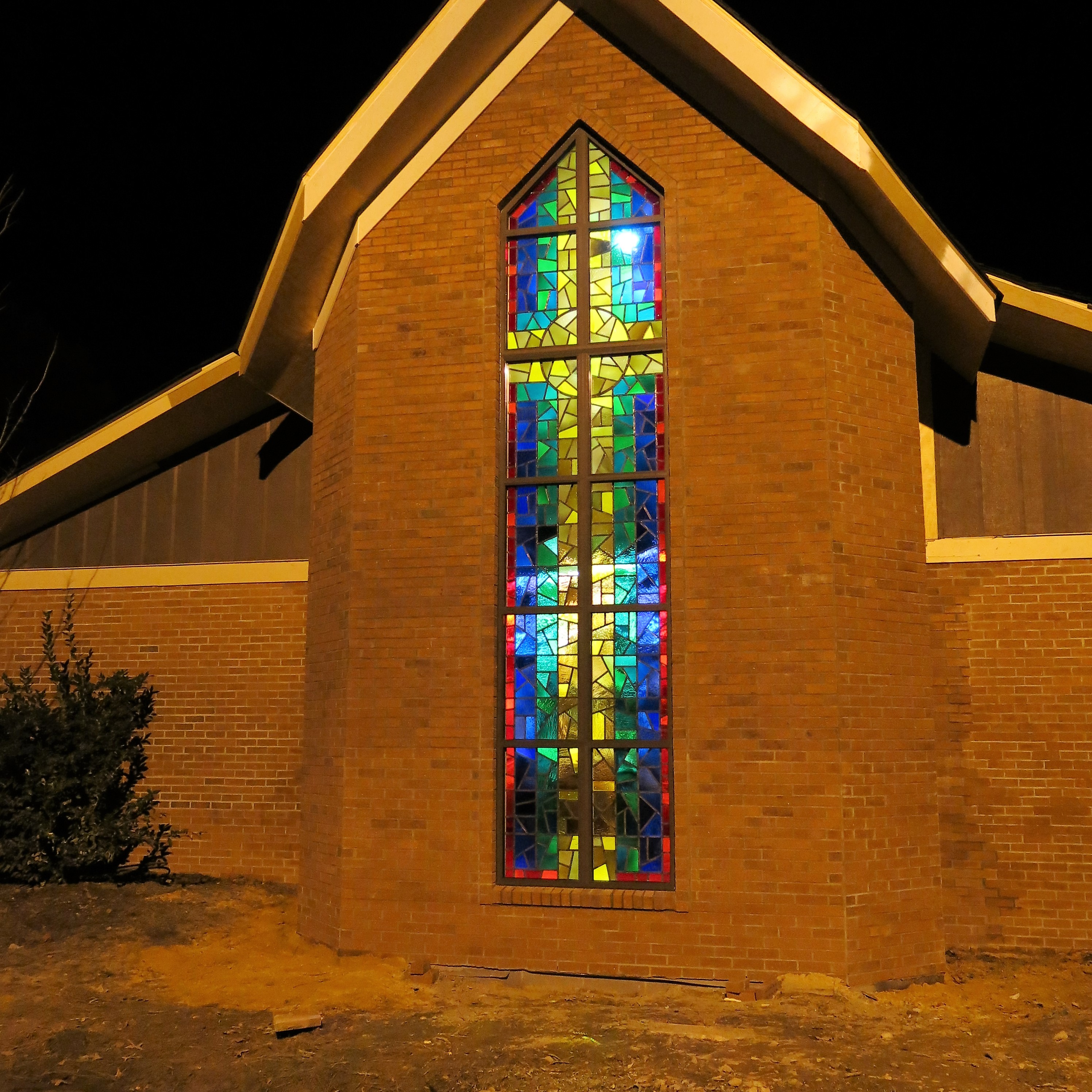 075, The New Apse at the moment of completion, 10pm, Dec 23, 2012
